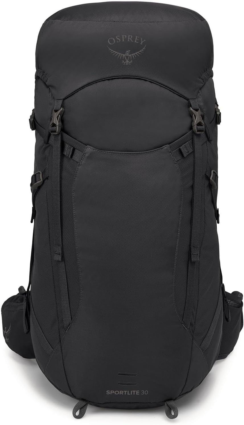 Osprey Sportlite 30L Unisex Hiking Backpack, Dark Charcoal Grey, M/L