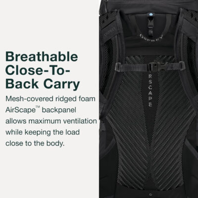 6899e9005637292ef57edc5fddd22205034aee0f46e3bdcfa6416.jpg Osprey Sportlite 30L Unisex Hiking Backpack, Dark Charcoal Grey, M/L