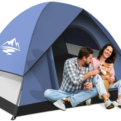 Tents for Camping,3-4 Person Camping Tent,Waterproof and Windproof Tent, Easy to Set up Outdoor Dome Tent for Outdoor Activities, Adventure, Festivals, Backyard,Hiking