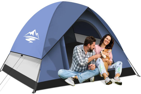 Tents for Camping,3-4 Person Camping Tent,Waterproof and Windproof Tent, Easy to Set up Outdoor Dome Tent for Outdoor Activities, Adventure, Festivals, Backyard,Hiking