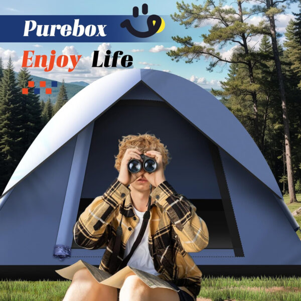 Tents for Camping,3-4 Person Camping Tent,Waterproof and Windproof Tent, Easy to Set up Outdoor Dome Tent for Outdoor Activities, Adventure, Festivals, Backyard,Hiking
