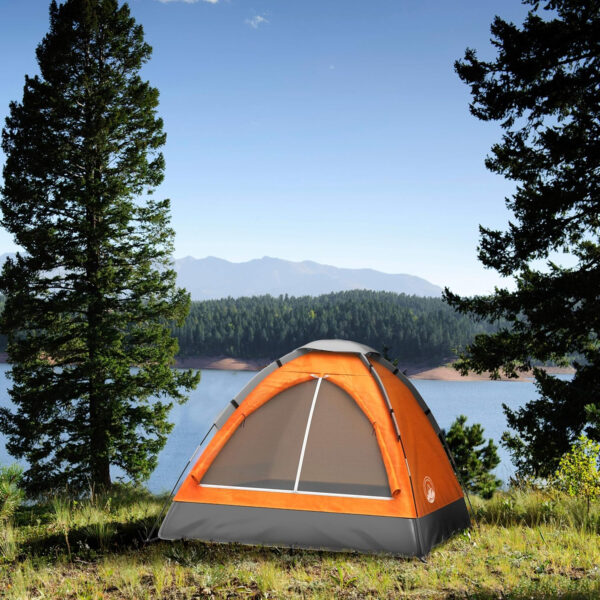 6899e9f514e091695202dc51ec64c7d7bcfda85e00a68329bb8ed.jpg 2-Person Dome Tent – Easy Set Up Shelter with Rain Fly and Carrying Bag for Camping