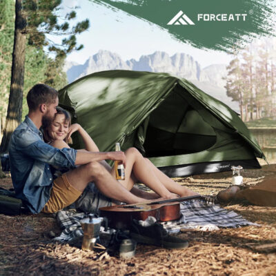 6899ea6121a3021e6373e4cbc493efe408e4b22986148b67b4dec.jpg Forceatt Tent for 2 and 3 Person is Waterproof and Windproof, Camping Tent for 3 to 4 Seasons,Lightweight Aluminum Pole Backpacking Tent Can be Set Up Quickly,Great for Hiking