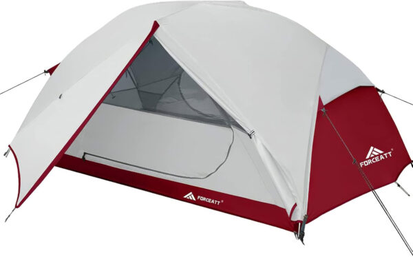 6899ea7b5f0eeb953e79ef03bf84f1b936a71f0ca8ba4568809ed.jpg Forceatt Tent for 2 and 3 Person is Waterproof and Windproof, Camping Tent for 3 to 4 Seasons,Lightweight Aluminum Pole Backpacking Tent Can be Set Up Quickly,Great for Hiking
