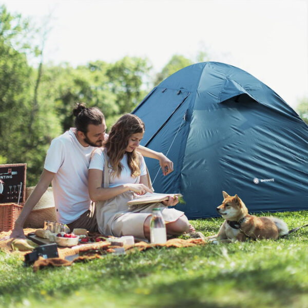 6899ead1d7e3b2da772e3c0b86b45c6d99fcab533257377a3c82d.jpg Backpacking Tent for Camping 2/3/4 Person Hiking Ultralight Tent for Waterproof Windproof Outdoor Tents Easy Setup Two Doors Double Layer Lightweight Instant Tents