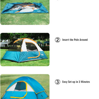 6899eb0fee1181e4c12ade39506823d4a5bb94e38f493c11f3d01.jpg Camping Tent 2 Person, Waterproof Windproof Tent with Rainfly Easy Set up-Portable Dome Tents for Camping…