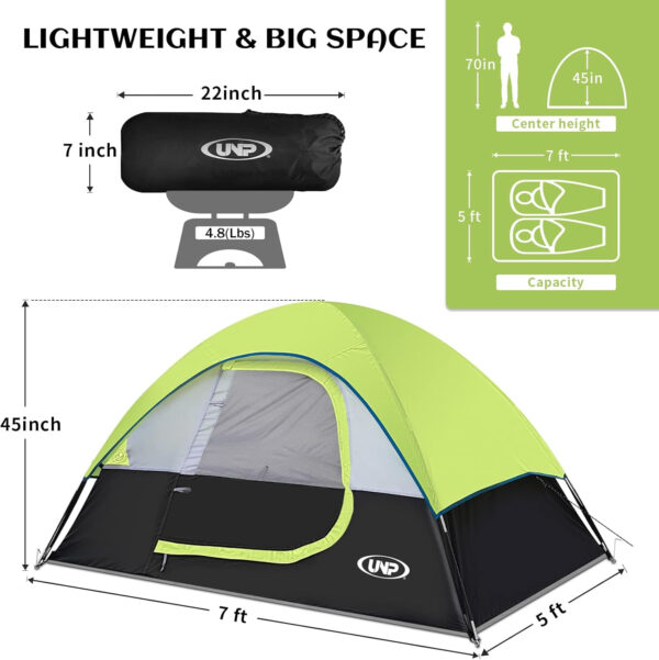 6899eb23a9c3bd4521d5b623b6a5a0525d6895a2c930e0b79be2c.jpg Camping Tent 2 Person, Waterproof Windproof Tent with Rainfly Easy Set up-Portable Dome Tents for Camping…