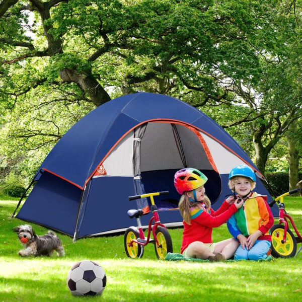 6899eb37b2ccf086b36cd7892e7c1a3243e7a4895d4a95f9a31e0.jpg Camping Tent 2 Person, Waterproof Windproof Tent with Rainfly Easy Set up-Portable Dome Tents for Camping…