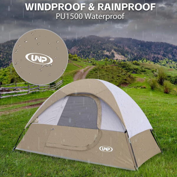 6899eb4cbf6fbad9bcba5150086a46f3ed7b0d46f1dd4cfa533c1.jpg Camping Tent 2 Person, Waterproof Windproof Tent with Rainfly Easy Set up-Portable Dome Tents for Camping…
