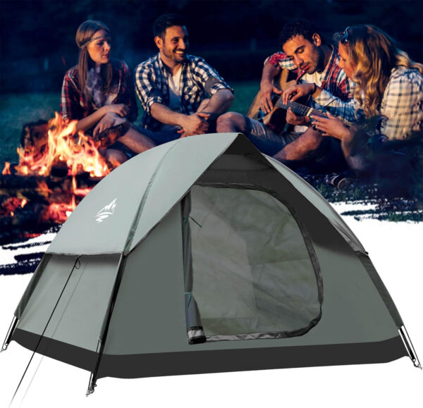 6899ec92a0ee76148e9c31539d984fbb4cb953a91866cfc174527.jpg 2-3 Person Camping Tent, Tents for Camping with Removable Rainfly, Family Dome Easy Set Up Tent, Lightweight Tent for Camping, Traveling, Hiking, Outdoor