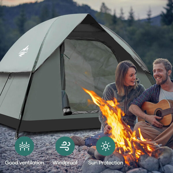6899ec978872f6026ef31c8c4e05616780fd5b4bc3ec987d352d8.jpg 2-3 Person Camping Tent, Tents for Camping with Removable Rainfly, Family Dome Easy Set Up Tent, Lightweight Tent for Camping, Traveling, Hiking, Outdoor