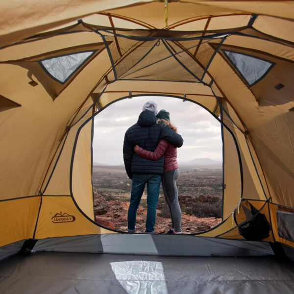 6899ece7bc7de4c91354b6204c9c72c89aad635a95bf8eb4b06f9.jpg 2-3 Person Tent - Waterproof Windproof 4 Season Tent for Backpacking, Hiking, Hunting, Motorcycling & Biking