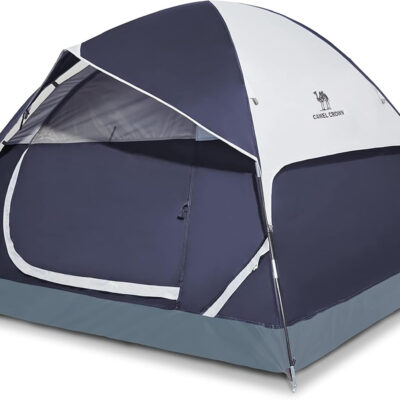 CAMEL CROWN Tents for Camping 2/3/4/5 Person Camping Dome Tent, Waterproof,Spacious, Lightweight Portable Backpacking Tent for Outdoor Camping/Hiking