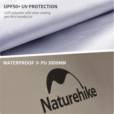 Naturehike Cloud River 2 Person 3 Person Backpacking Tent, Waterproof 2 Person 3 Person Tents for Camping, Double Layer Camping Tent