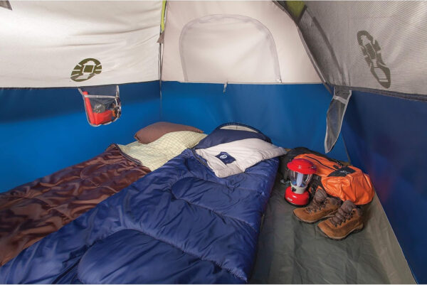 6899ee794c610a8f4bf93ab426ca81dee4d09bf97f4eafdde997c.jpg Coleman Sundome Camping Tent with Rainfly, 2/3/4/6 Person Tent Sets Up in 10 Mins, Weatherproof Shelter for Camping, Festivals, Backyard, Sleepovers, & More