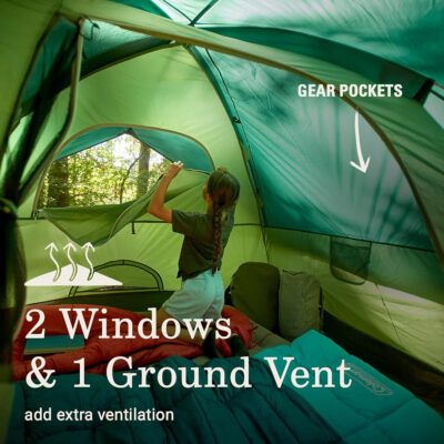 6899ee7fe3cb992d13a585deef57cab07aa8acbd5ce3561d0ce9e.jpg Coleman Sundome Camping Tent with Rainfly, 2/3/4/6 Person Tent Sets Up in 10 Mins, Weatherproof Shelter for Camping, Festivals, Backyard, Sleepovers, & More