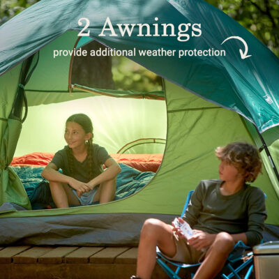 6899ee8168ecbbcbb9264ad9fd3fe619eadee85c9c1b1190d7029.jpg Coleman Sundome Camping Tent with Rainfly, 2/3/4/6 Person Tent Sets Up in 10 Mins, Weatherproof Shelter for Camping, Festivals, Backyard, Sleepovers, & More