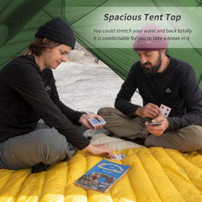 Naturehike Mongar 2 Person 3 Season Camping Tent Ultralight Backpacking Tent for Hiking Cycling