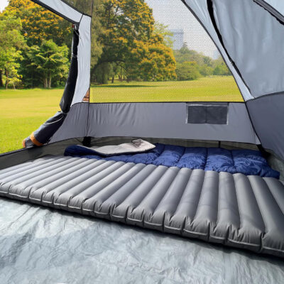 Amazon Basics Camping Tent, 3-Season Dome Design with Rainfly