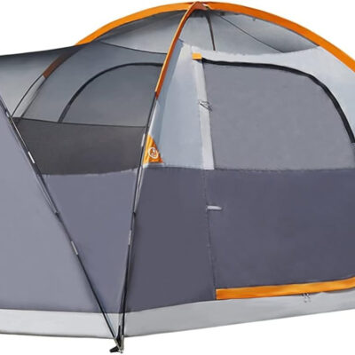 Amazon Basics Camping Tent, 3-Season Dome Design with Rainfly