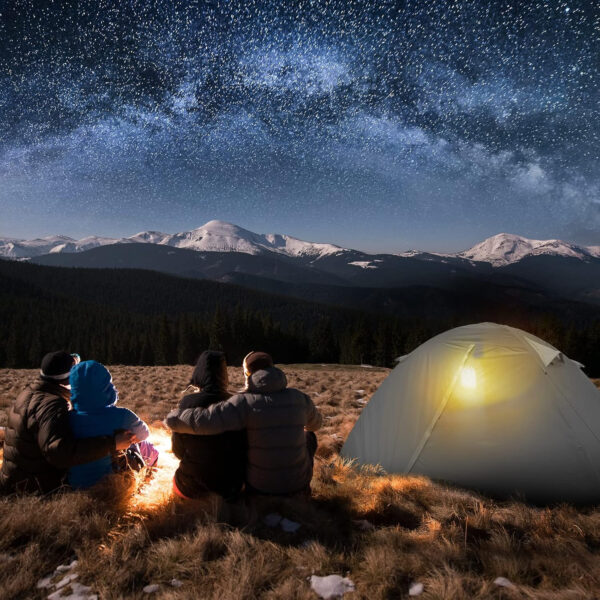 6899f0090db3db1bc490ea8ab74bc5cb616478a43458eee642c95.jpg Bessport Camping Tent 1/2 Person Tent Waterproof Two Doors Backpacking Tent Easy Setup Lightweight for Outdoor, Hiking Mountaineering Travel