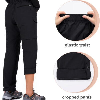 6899f23c257cacbd77e929b1679cbfe7c431b8bd78134b98d26ce.jpg Cycorld Women's-Hiking-Pants-Convertible Quick-Dry-Stretch-Lightweight Zip-Off Outdoor Pants with 5 Deep Pockets