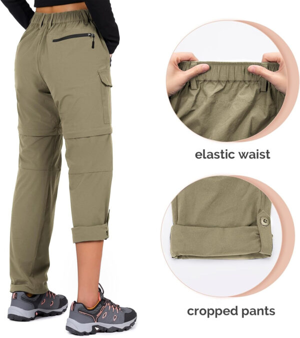 6899f24408c5e6d913abd3b47d7d481f35e716afbc59f893fe53d.jpg Cycorld Women's-Hiking-Pants-Convertible Quick-Dry-Stretch-Lightweight Zip-Off Outdoor Pants with 5 Deep Pockets