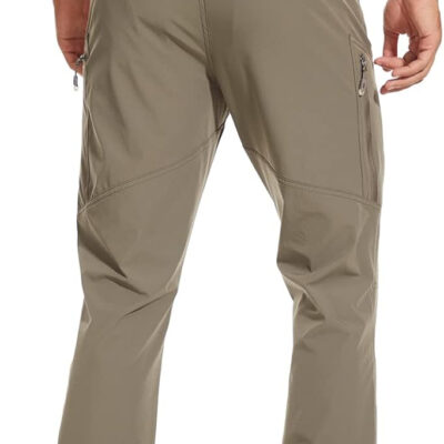 Arunlluta Hiking Pants for Men, Hiking Travel Pants Water-Resistant Mens Work Pants Stretch Quick Dry Lightweight