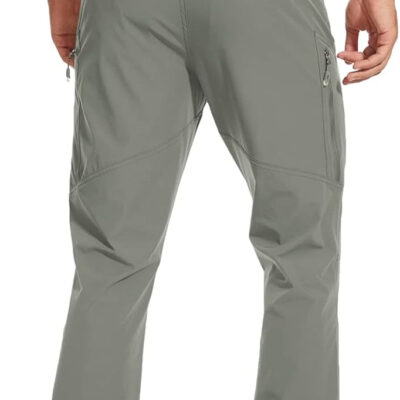 Arunlluta Hiking Pants for Men, Hiking Travel Pants Water-Resistant Mens Work Pants Stretch Quick Dry Lightweight