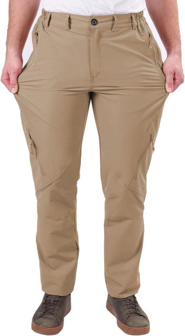 6899f3df764d8185c7dc30ecb104b38e3e820d6d7559ed29ebb59.jpg Postropaky Mens Hiking Quick Dry Lightweight Waterproof Fishing Pants Outdoor Travel Climbing Stretch Pants