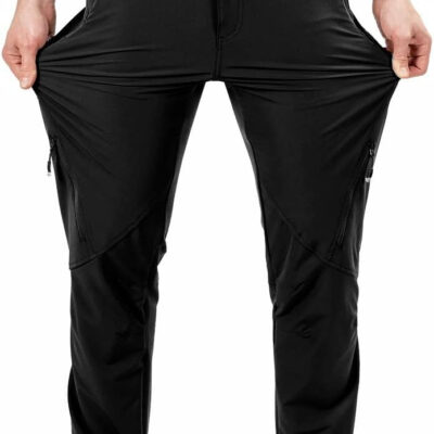 6899f3e4bb4760905393d61572ae9f32b634a708ddc889c0d2c83.jpg Postropaky Mens Hiking Quick Dry Lightweight Waterproof Fishing Pants Outdoor Travel Climbing Stretch Pants
