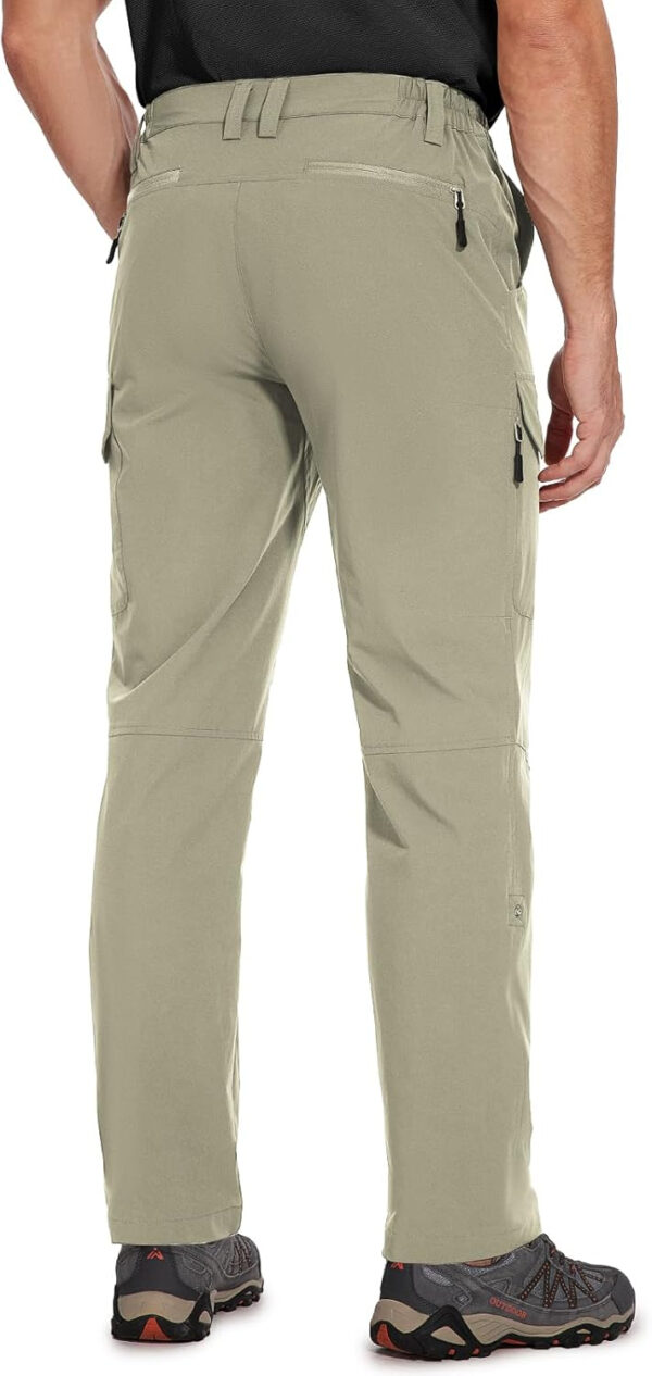 Cycorld Men's-Hiking-Pants-Lightweight-Water-Resistant-Quick-Dry Stretch for Travel Camping Fishing Outdoor