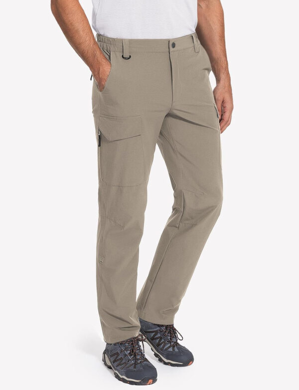 Cycorld Men's-Hiking-Pants-Lightweight-Water-Resistant-Quick-Dry Stretch for Travel Camping Fishing Outdoor
