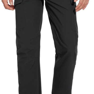 Cycorld Men's-Hiking-Pants-Lightweight-Water-Resistant-Quick-Dry Stretch for Travel Camping Fishing Outdoor