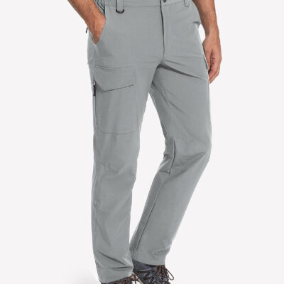 Cycorld Men's-Hiking-Pants-Lightweight-Water-Resistant-Quick-Dry Stretch for Travel Camping Fishing Outdoor