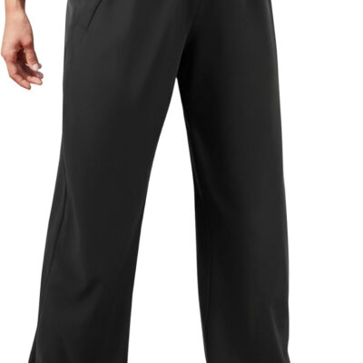 6899f5538298219a868ddc6a9576bd540419f4cedd411c603107a.jpg Womens Athletic Hiking Pants Lightweight Quick Dry Water Resistant Elastic Waist Cargo Pants with Zipper Pockets