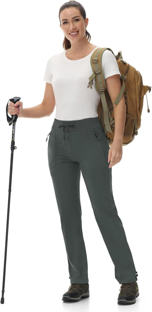 6899f6c031dbf6a9f8420ba13528f80d1359e9ee77ba2522a06d9.jpg Rdruko Women's Hiking Pants Quick Dry Lightweight Water Resistant Outdoor Pants Athletic Joggers with Zipper Pockets