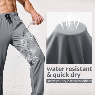 6899f7833c4f61d005948a5e839174f828edae2590fb5772b0ca9.jpg baleaf Men's Hiking Pants Water Resistant Cargo Quick Dry Travel Elastic Waist with Zip Pockets UPF 50+ for Work Running
