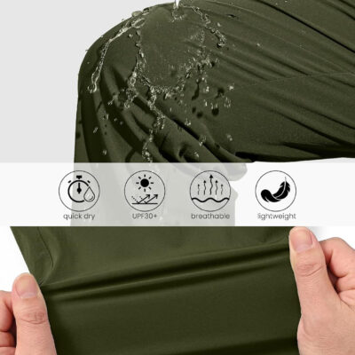 TBMPOY Men's Lightweight Hiking Pants Quick Dry 4 Pockets Stretch Water Resistant Travel Fishing Convertible Zip Cargo Jogger