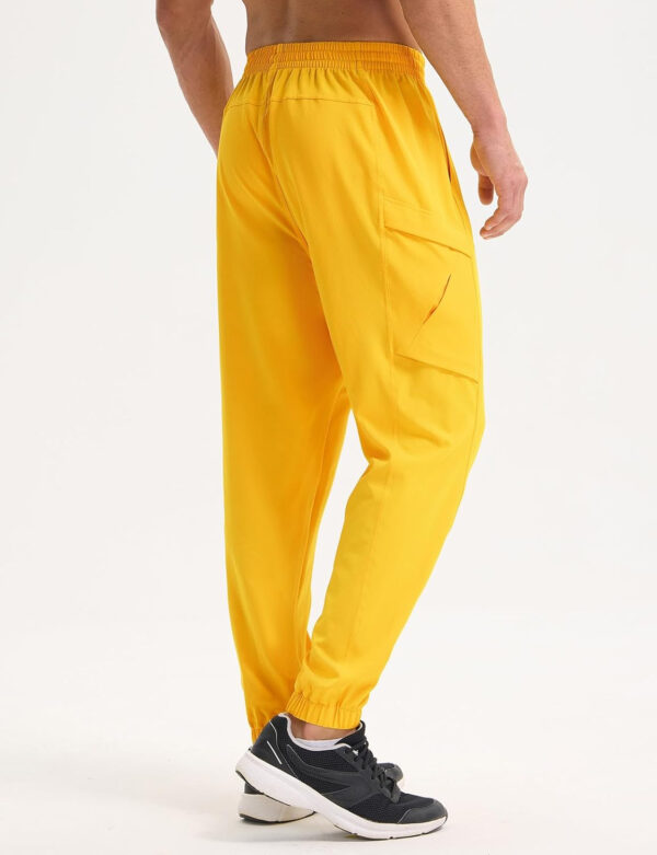 baleaf Men’s Hiking Pants Lightweight Quick Dry Joggers with Pockets Cargo Pants Water Resistant Breathable Jogger