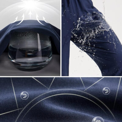baleaf Men’s Hiking Pants Lightweight Quick Dry Joggers with Pockets Cargo Pants Water Resistant Breathable Jogger