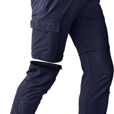 6899f962089ab58a78418defd7200440921034332995208fadcd6.jpg Mens Hiking Convertible Pants Waterproof Lightweight Quick Dry Zip Off Fishing Travel Safari Outdoor Cargo Work
