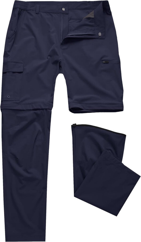 6899f96315120f2e8404df6eb0a8ecfdf5367d055bddf6c1fdf89.jpg Mens Hiking Convertible Pants Waterproof Lightweight Quick Dry Zip Off Fishing Travel Safari Outdoor Cargo Work