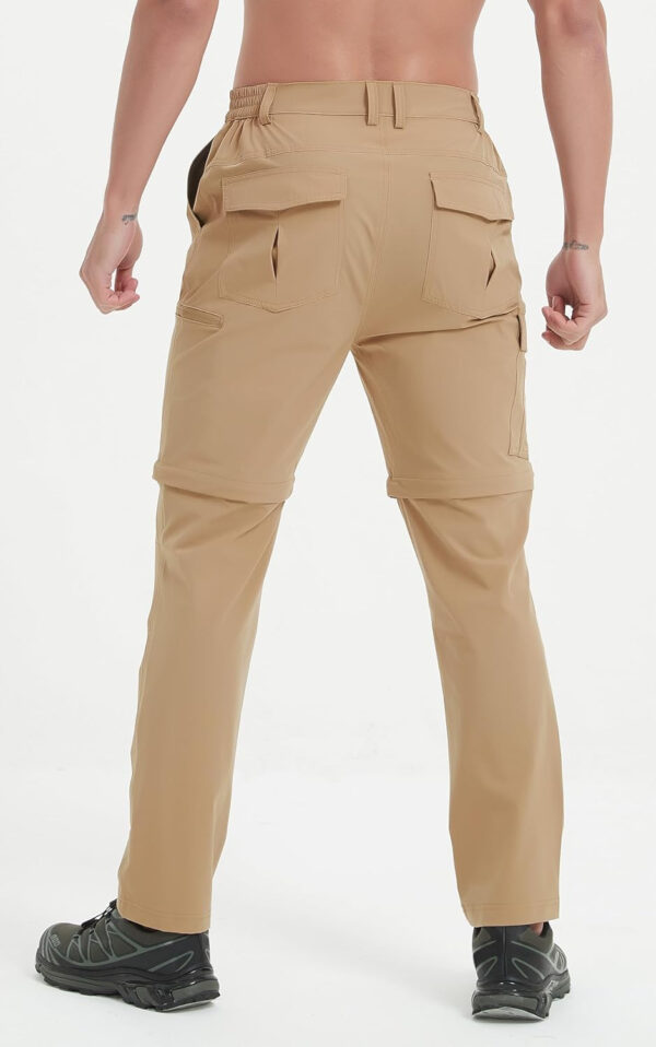 6899f971b46a8f9d6d45bb30efb5aacfc3f164cc5c2dda029911f.jpg Mens Hiking Convertible Pants Waterproof Lightweight Quick Dry Zip Off Fishing Travel Safari Outdoor Cargo Work