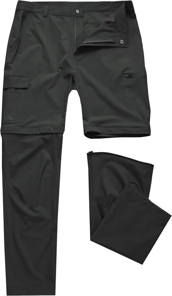 6899f973f3ebd2711fc2d3cab8753fe52a10fc815dbcbbbbe3abc.jpg Mens Hiking Convertible Pants Waterproof Lightweight Quick Dry Zip Off Fishing Travel Safari Outdoor Cargo Work