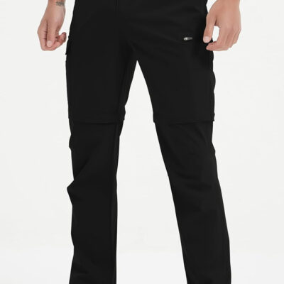 6899f978f423b0a96fce92b131774ed668f294e1a7aba970cfea1.jpg Mens Hiking Convertible Pants Waterproof Lightweight Quick Dry Zip Off Fishing Travel Safari Outdoor Cargo Work