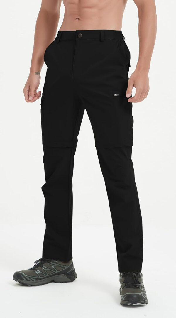 6899f978f423b0a96fce92b131774ed668f294e1a7aba970cfea1.jpg Mens Hiking Convertible Pants Waterproof Lightweight Quick Dry Zip Off Fishing Travel Safari Outdoor Cargo Work