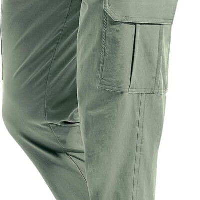MOURCE Mens Hiking Pants Lightweight - Quick Dry Water Resistant Travel Pants with 7 Pockets for Camping Fishing Outdoor
