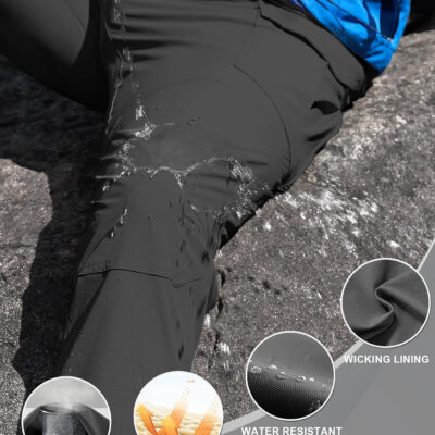 6899faa25079606c8e51e603a48e125f188c4b82cc39ebbd33dd7.jpg MOURCE Men's Lightweight Hiking Pants Quick Dry - Water Resistant Outdoor Cargo Pants for Men 7 Pockets