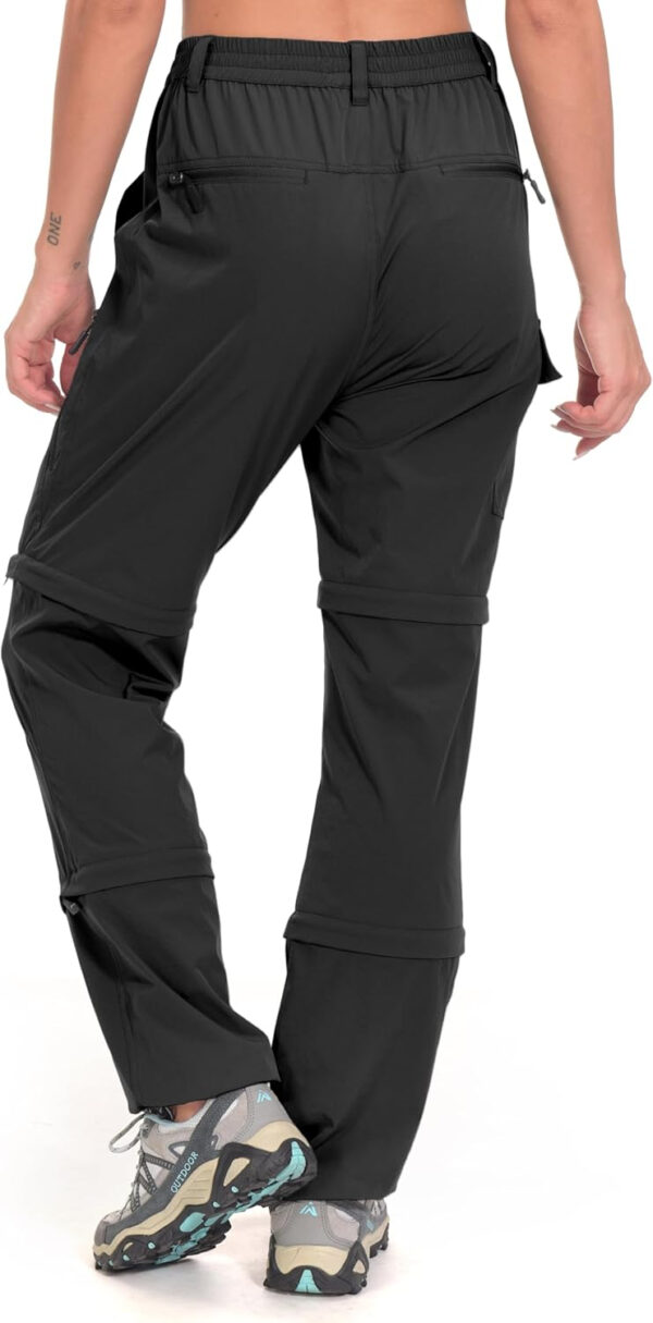 6899fb477331904f3ed5d5c44e5d03ace6892e27e90476c0f93e7.jpg Little Donkey Andy Women's Stretch Convertible Pants, Zip Off Quick Dry Hiking Pants